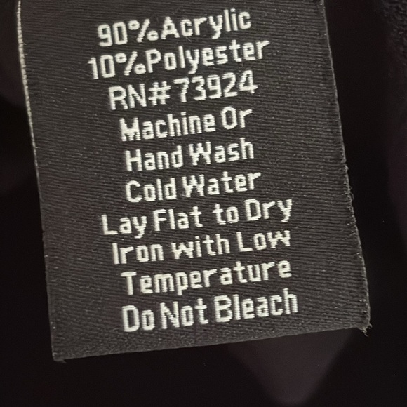 Misook Knit High V-Neck 1/4 Zip Sleeveless Top Black Size S - Picture 11 of 11